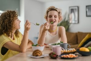 eat vegetables